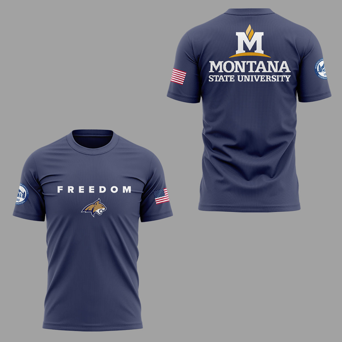 University Of Montana State x Turning Point USA 2025 TShirt