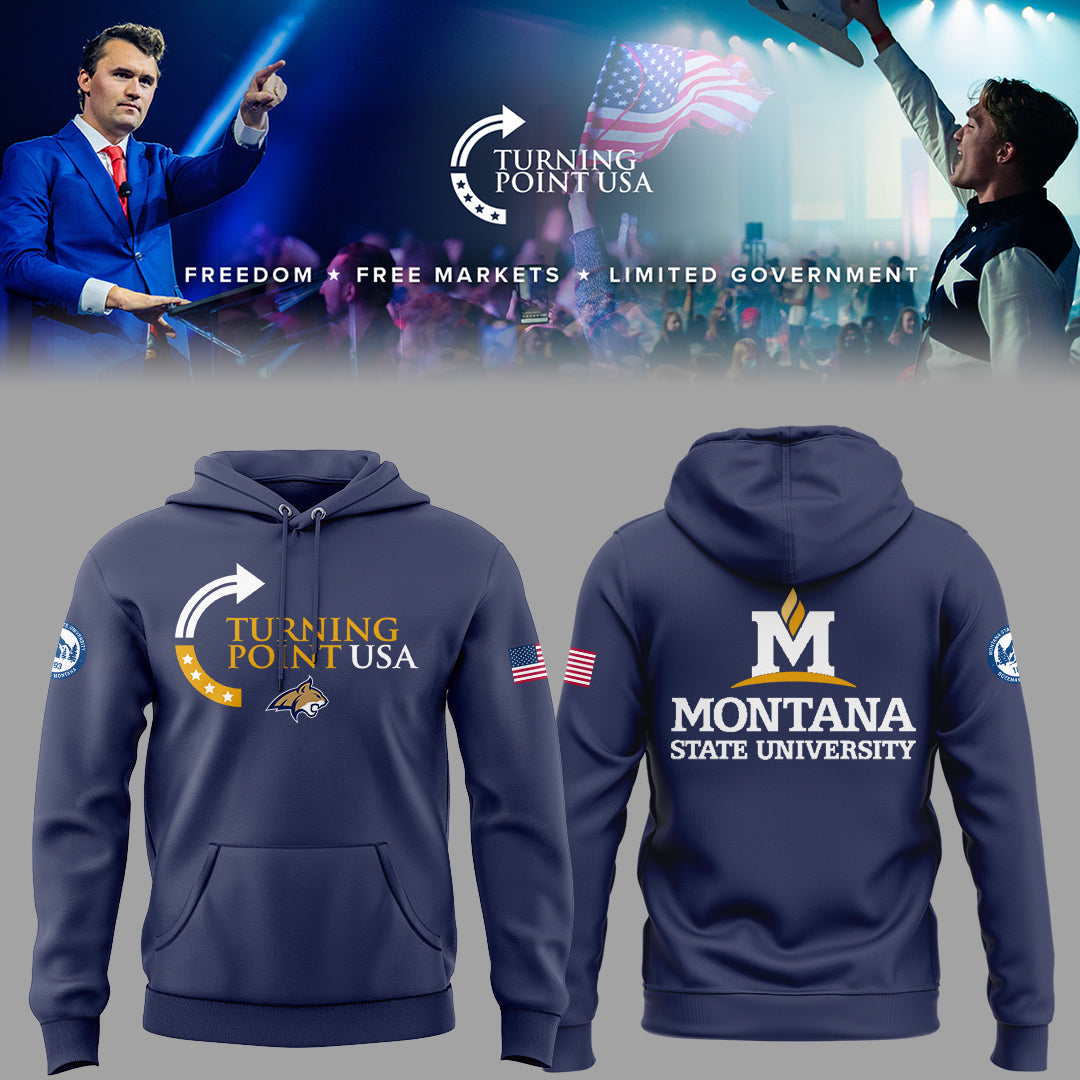 University Of Montana State x Turning Point USA 2025 Hoodie