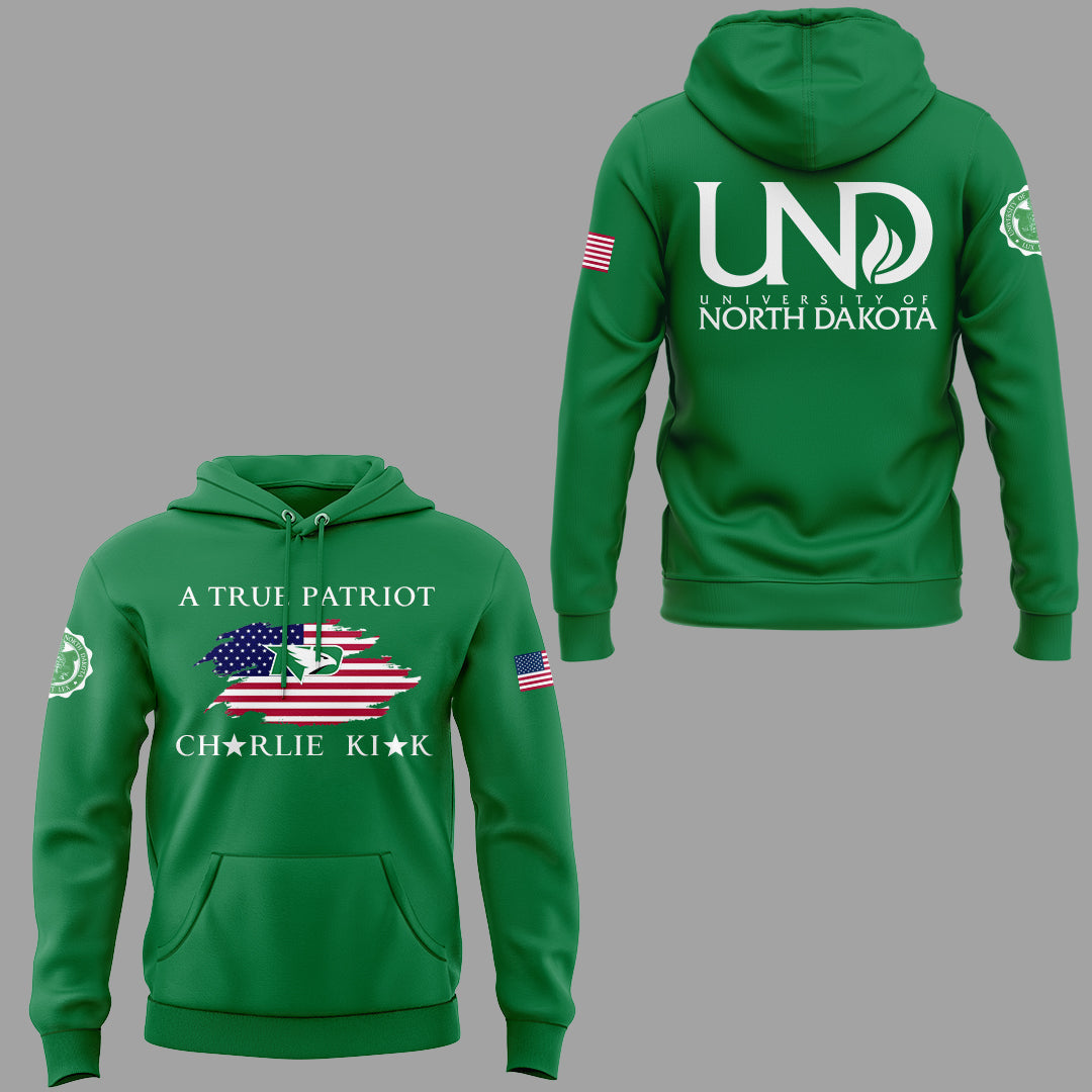 University Of North Dakota x Turning Point USA 2025 Hoodie
