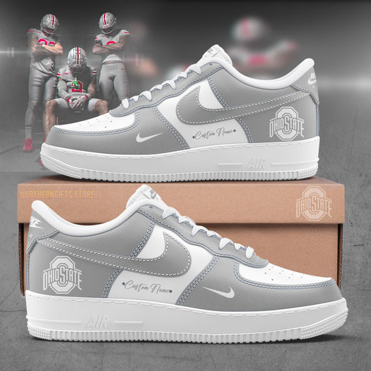 Limited Edition Ohio State Football New Season Custom Name For Fans Shoes - Gift For Buckeye Nation