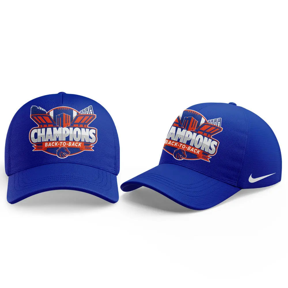 Premium Boise State Broncos Gear - Boise State Broncos 2024 Mountain West Conference Football Champions Hoodie Set BSB 01