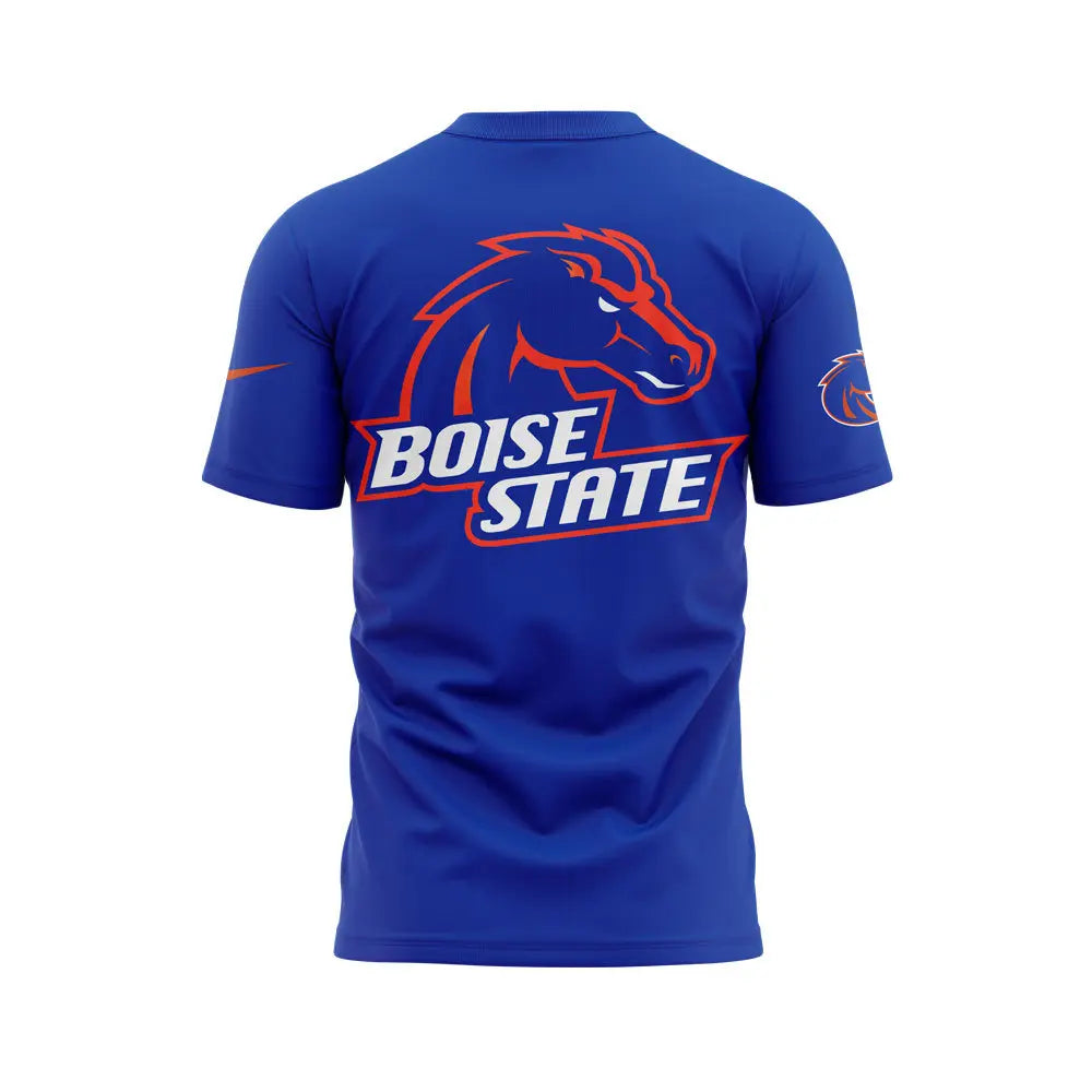 Premium Boise State Broncos Gear - Boise State Broncos 2024 Mountain West Conference Football Champions T-Shirt Set BSB 05