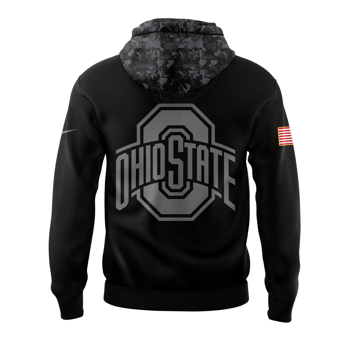 Limited Edition Wild Collective Black Ohio State Camo Hoodie Set - Gift For Buckeye Nation