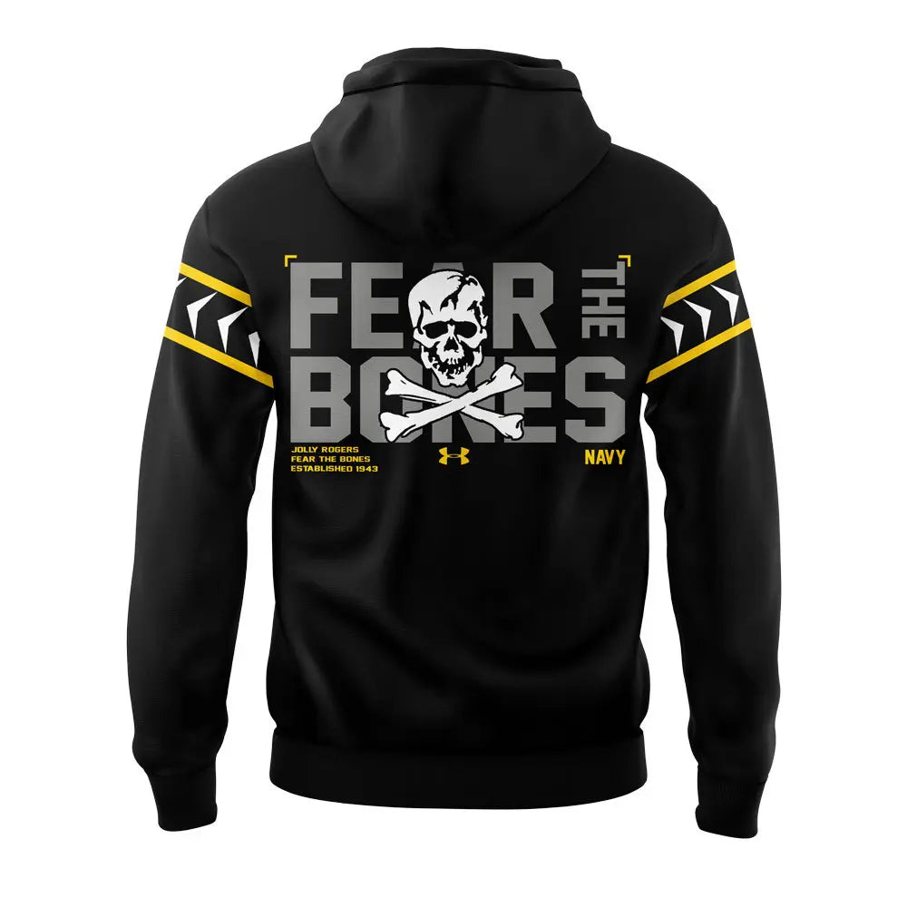 Angel Of Death Jolly Rogers Navy Midshipmen Hoodie