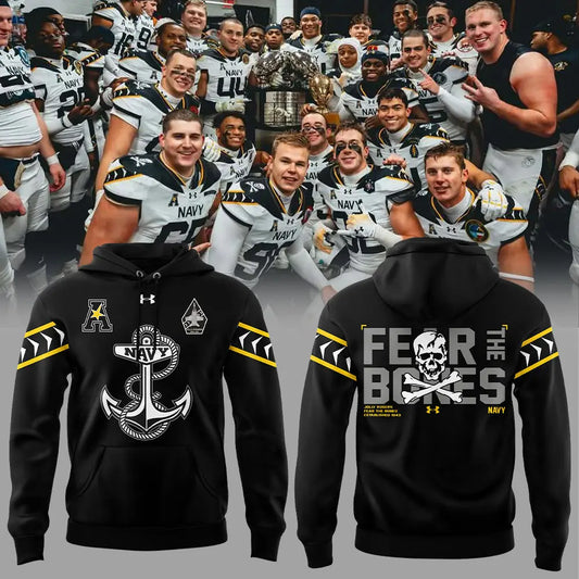 Angel Of Death Jolly Rogers Navy Midshipmen Hoodie