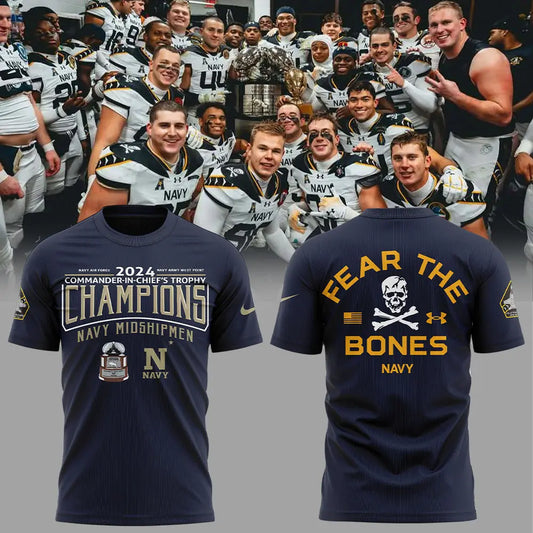 Jolly Rogers Navy Midshipmen football 2024 Tshirt