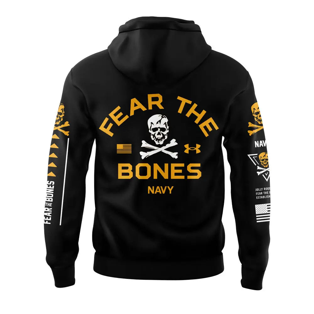 Angel Of Death Jolly Rogers Navy Midshipmen Hoodie