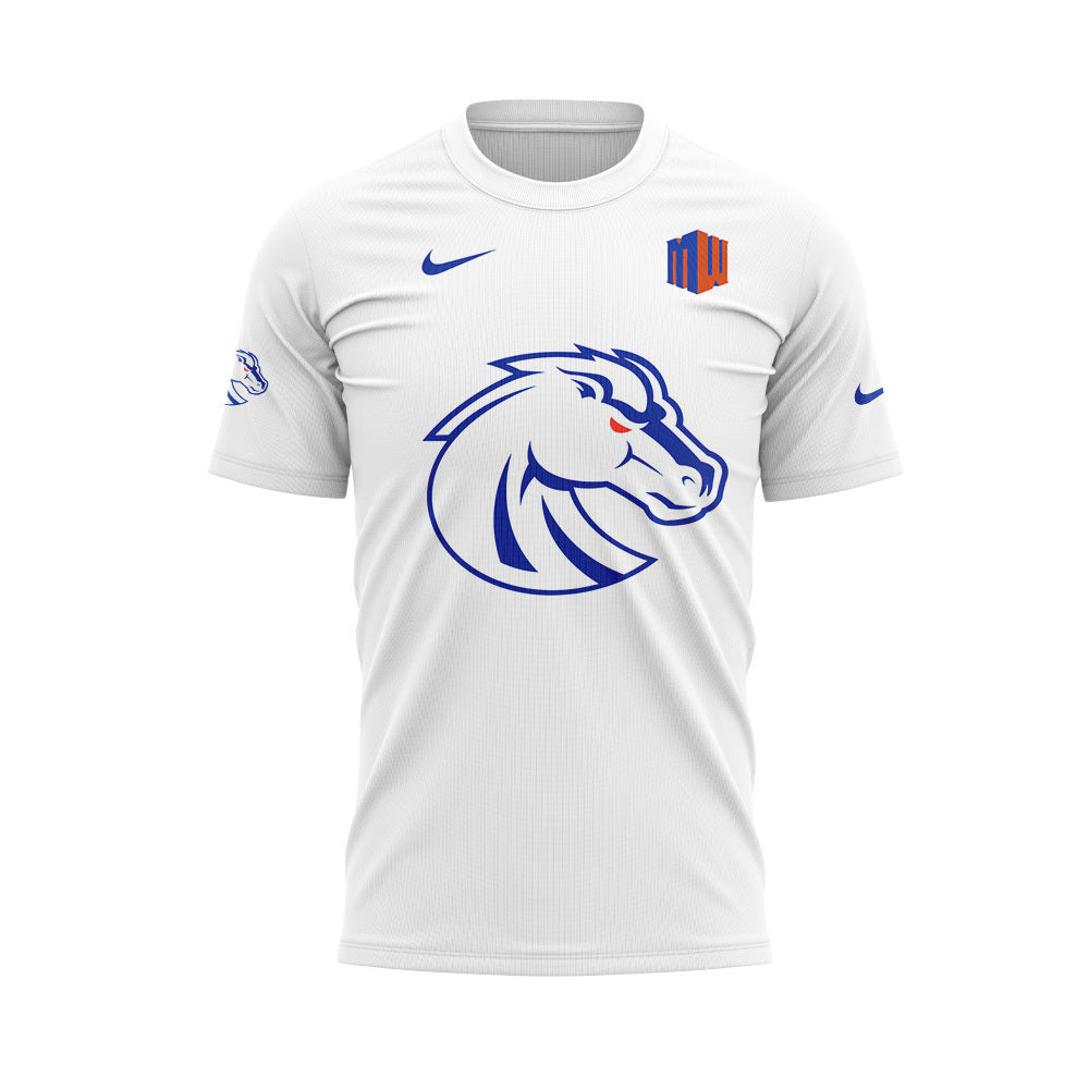 Premium Boise State Broncos Gear - Limited Edition Boise State Football New Version 2024 T-Shirt Set BSB 18