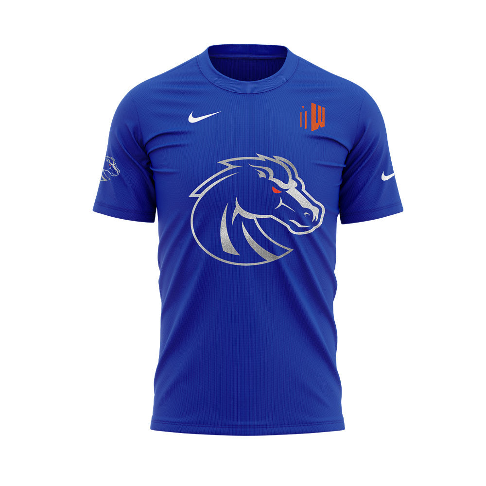 Premium Boise State Broncos Gear - Limited Edition Boise State Football New Version 2024 T-Shirt Set BSB 17