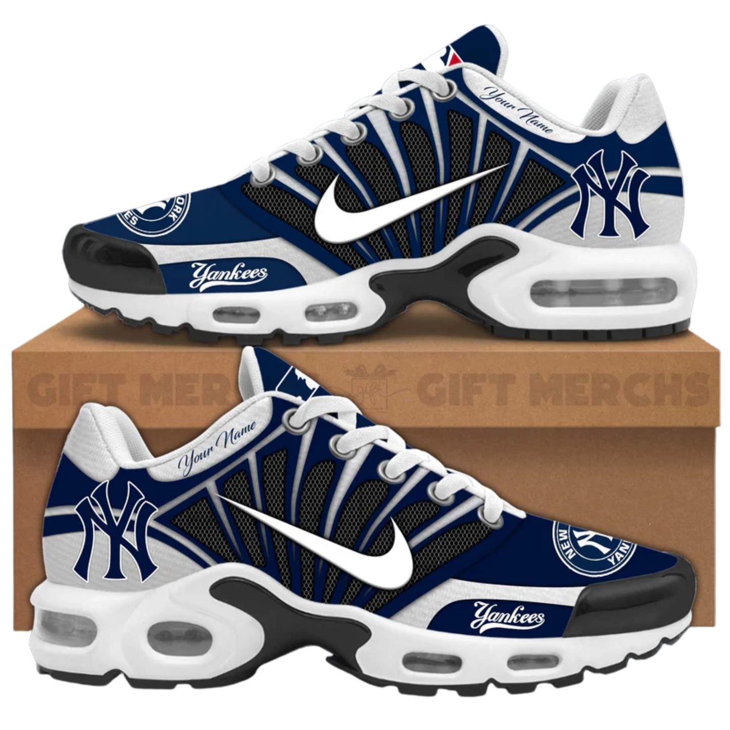 New York Yankees Personalized TN Shoes 2025