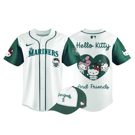 Seattle Mariners x Hello Kitty Night Game Limited Edition Jersey 2025
