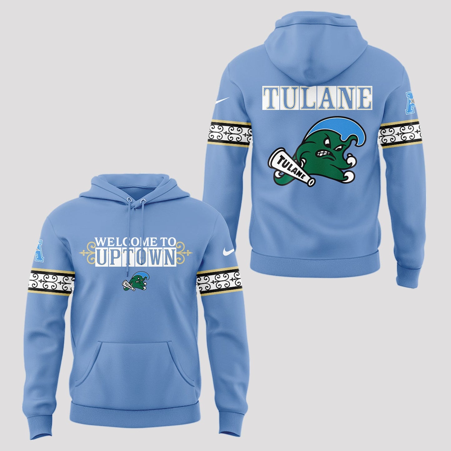Limited Edition Tulane Football City Edition #UptownFootball Hoodie-PA102225001