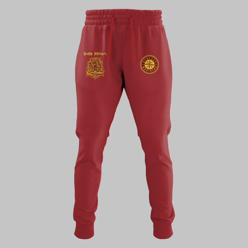 Seattle Mariners x Harry Potter Night Gryffindor House Baseball Jersey