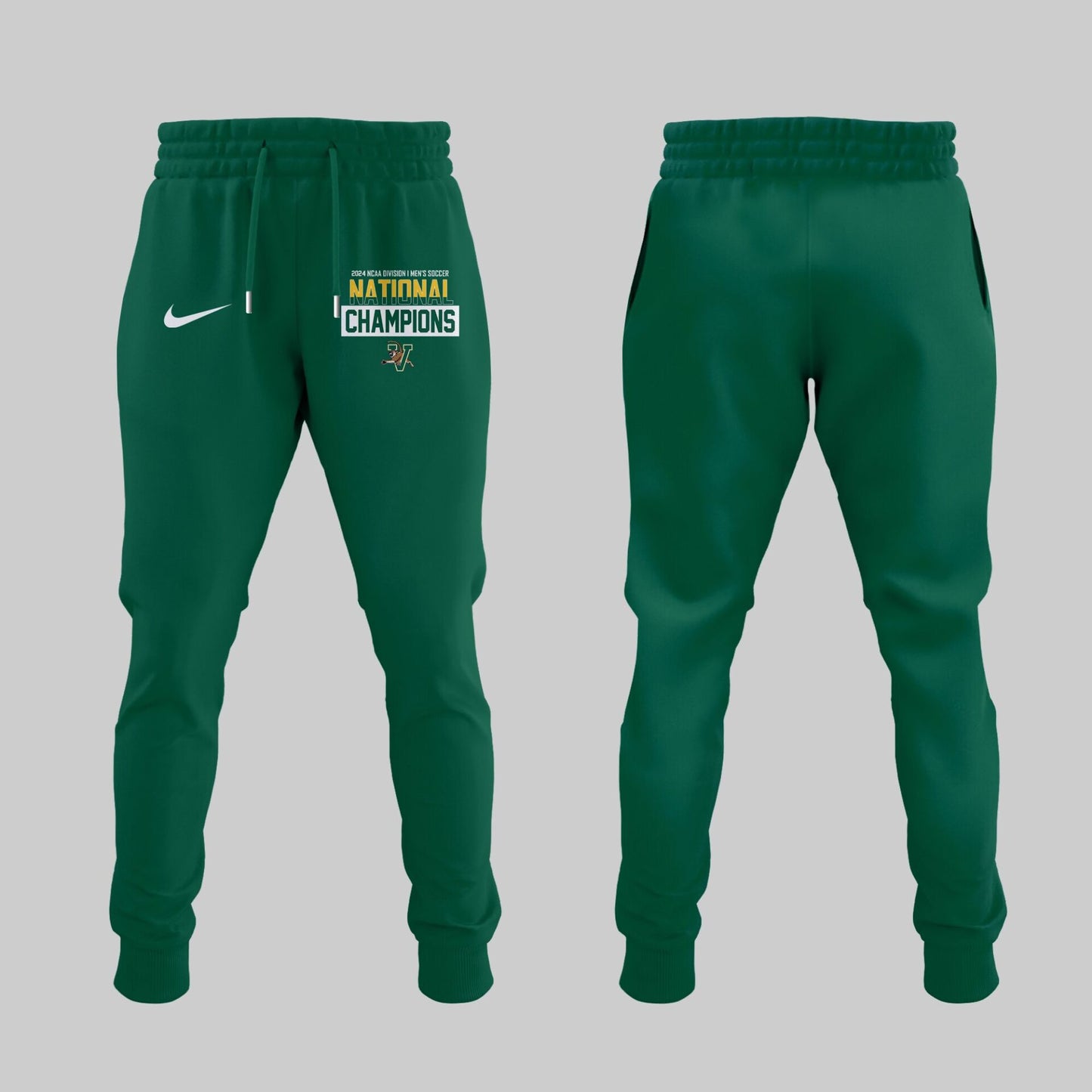 Premium University of Vermont Catamounts Merch - UVM Men’s Soccer 2024 College Cup National Champions Bomber Baseball Jacket