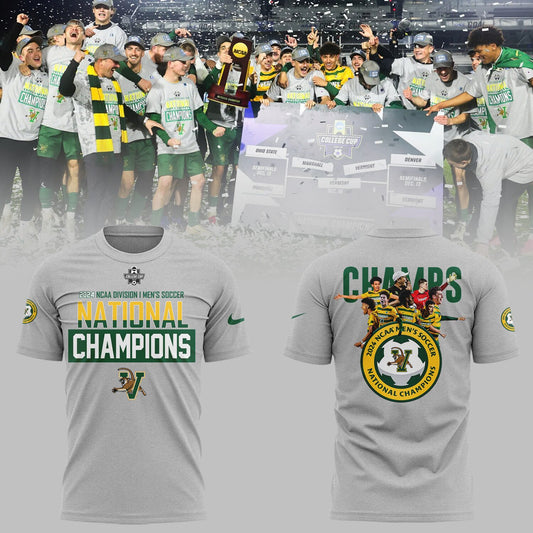 Premium University of Vermont Catamounts Merch - UVM Men’s Soccer 2024 College Cup National Champions T-Shirt