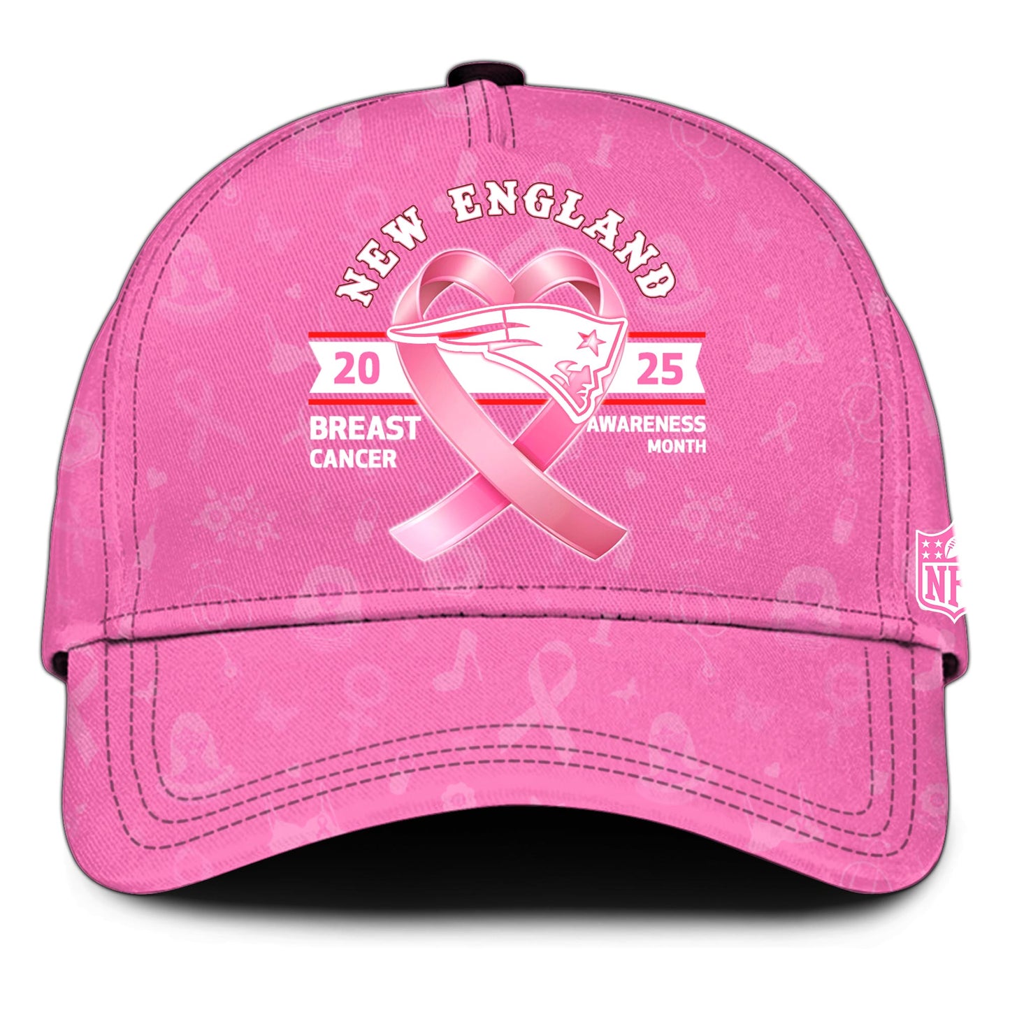 New England Patriots Special Breast Cancer Awareness Month Limited Edition Hoodie 2025