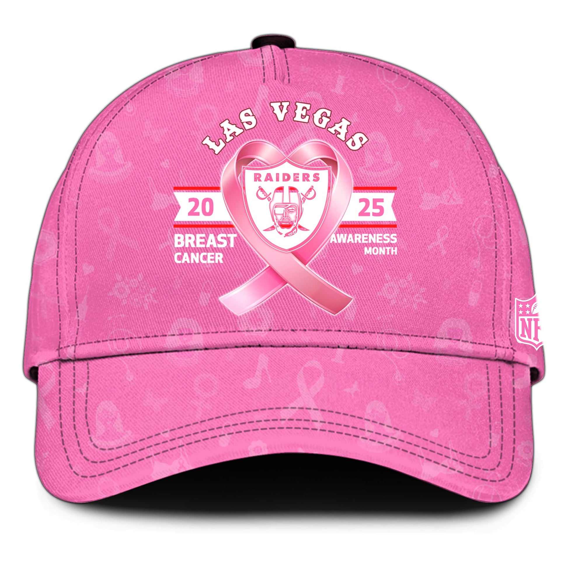 Las Vegas Raiders Special Breast Cancer Awareness Month Limited Edition Hoodie 2025
