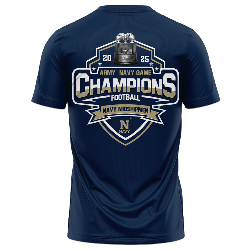 Navy Midshipmen T-Shirt - 2025 CIC Champions Shirt