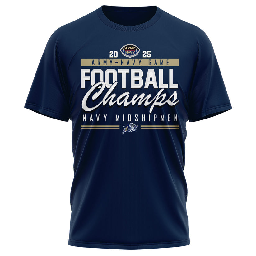 Navy Midshipmen T-Shirt - 2025 CIC Champions Shirt