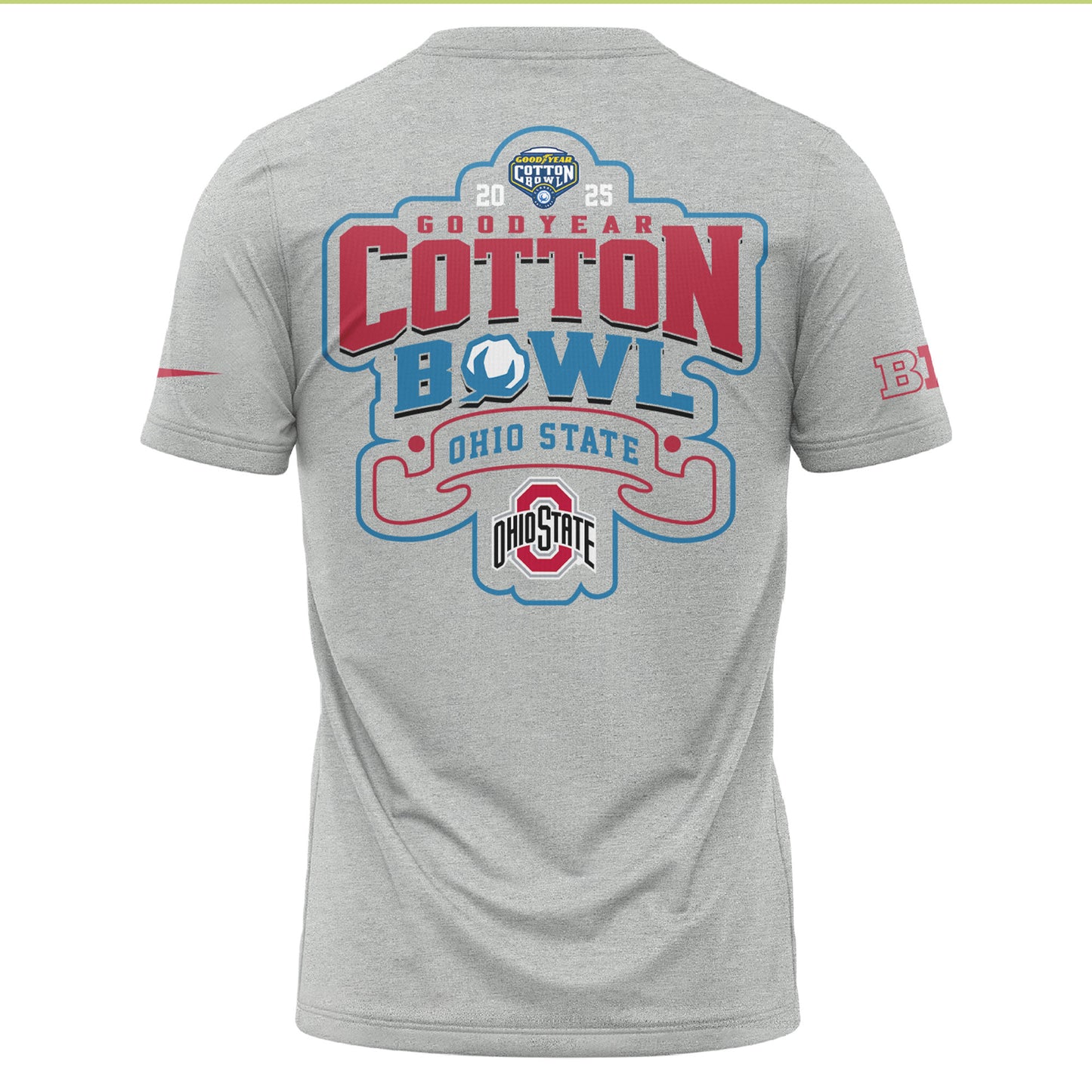 Ohio State Football Cotton Bowl Champions Unisex Grey T-Shirt