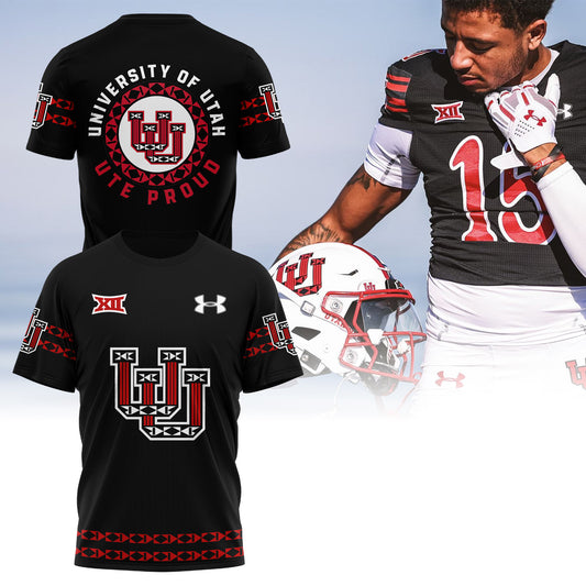 Utah Football “𝐅𝐞𝐚𝐫𝐥𝐞𝐬𝐬 &amp; 𝐏𝐫𝐨𝐮𝐝” Tee 2024