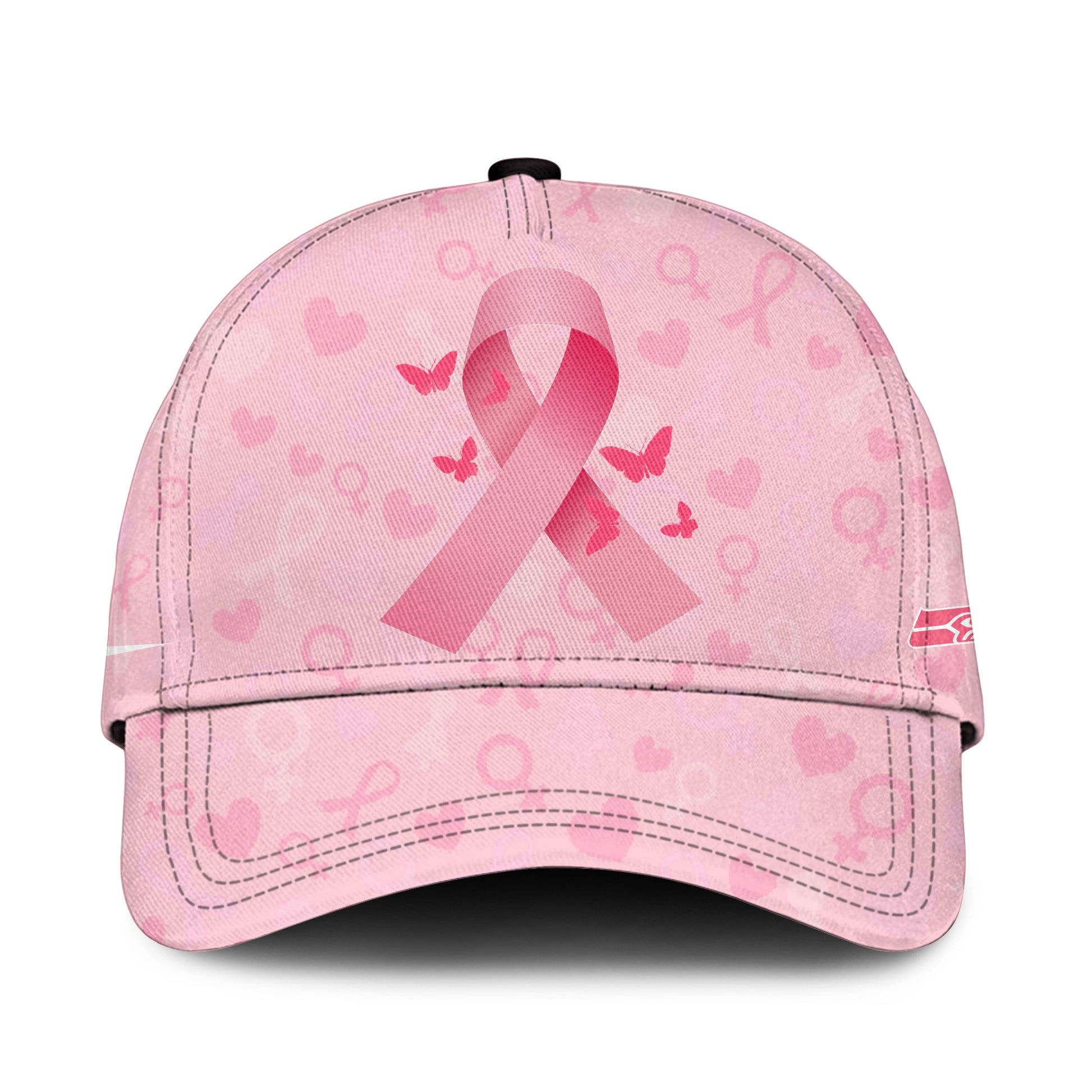 Wear It Pink 2025 - Seattle Seahawks Breast Cancer Awareness Edition Hoodie