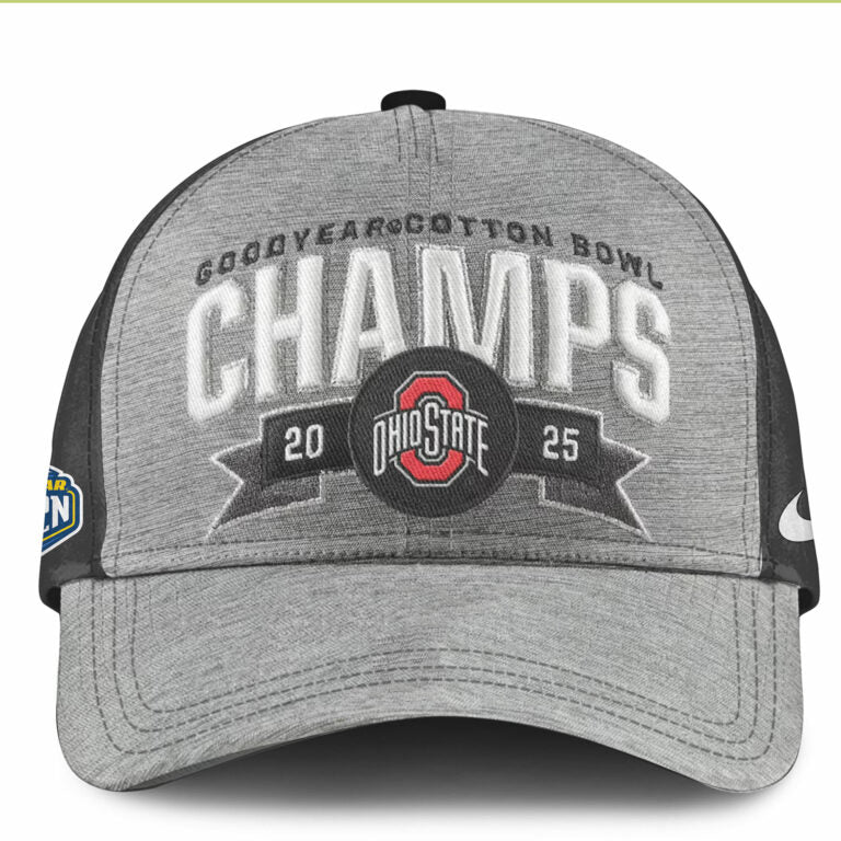 Ohio State Football Cotton Bowl Champions Unisex Grey T-Shirt