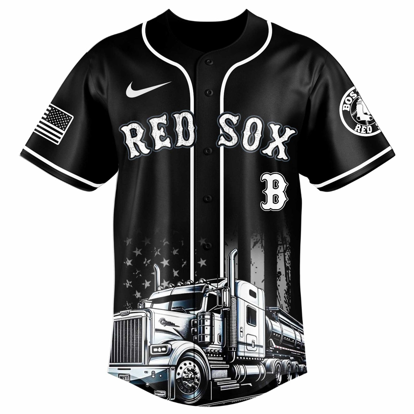 Boston Red Sox Nation Truck Driver Appreciation Week Limited Edition Jersey 2025