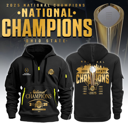 Ohio State NCAA National Champions Limited Edition New Hoodie 2025 OSB14