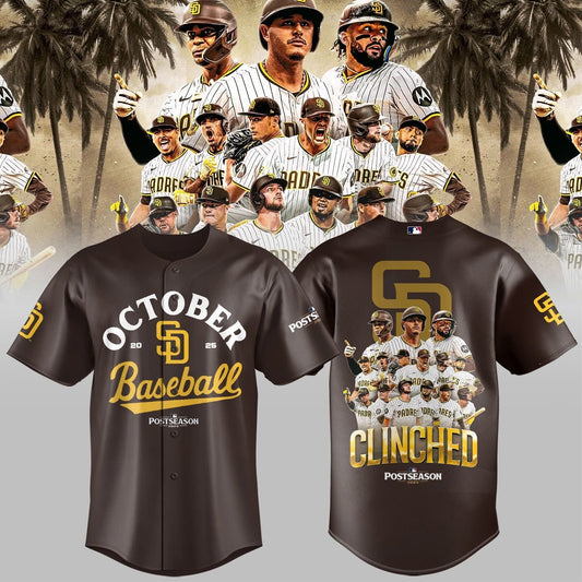 San Diego Padres October 2025 Postseason Baseball Jersey