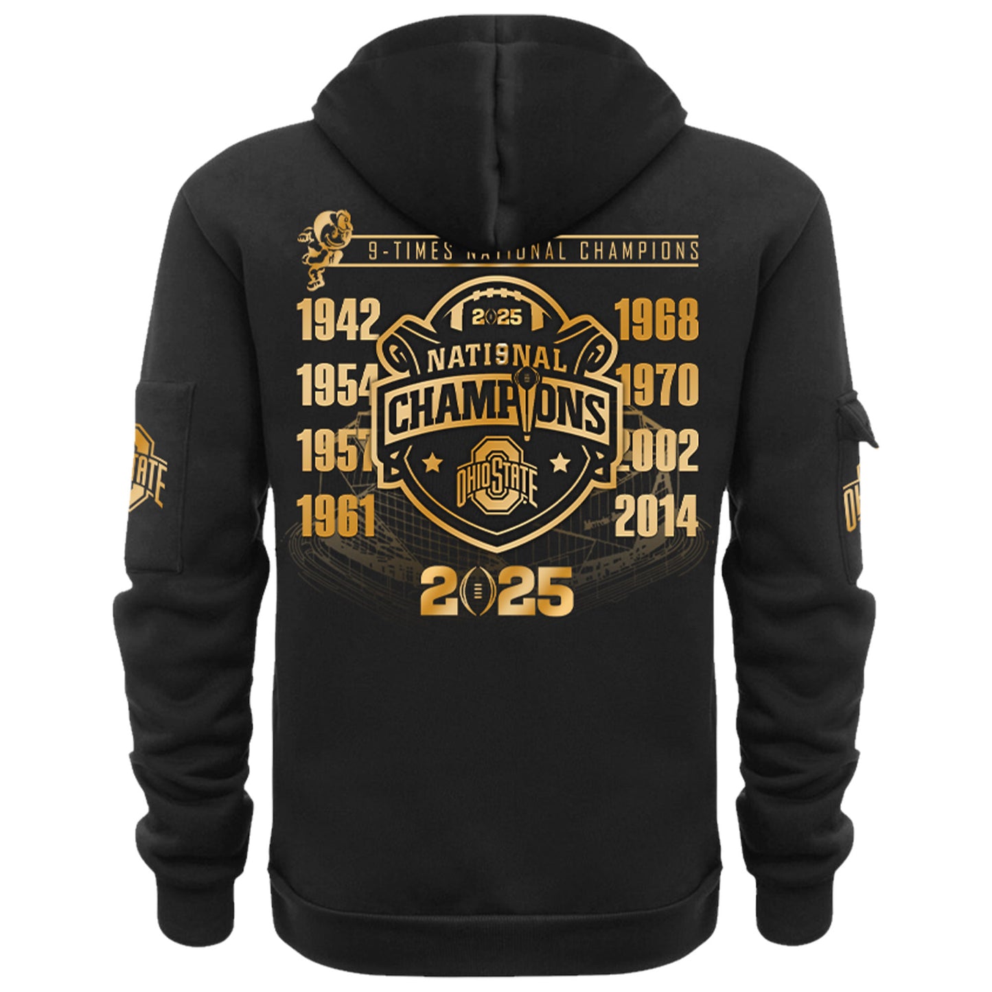 Ohio State National Champions New Hoodie Limited Editions OSB02