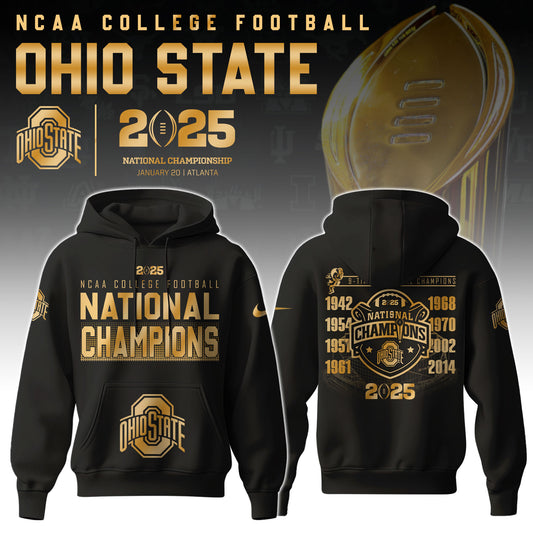 Ohio State National Champions Hoodie Limited Edition OSB06