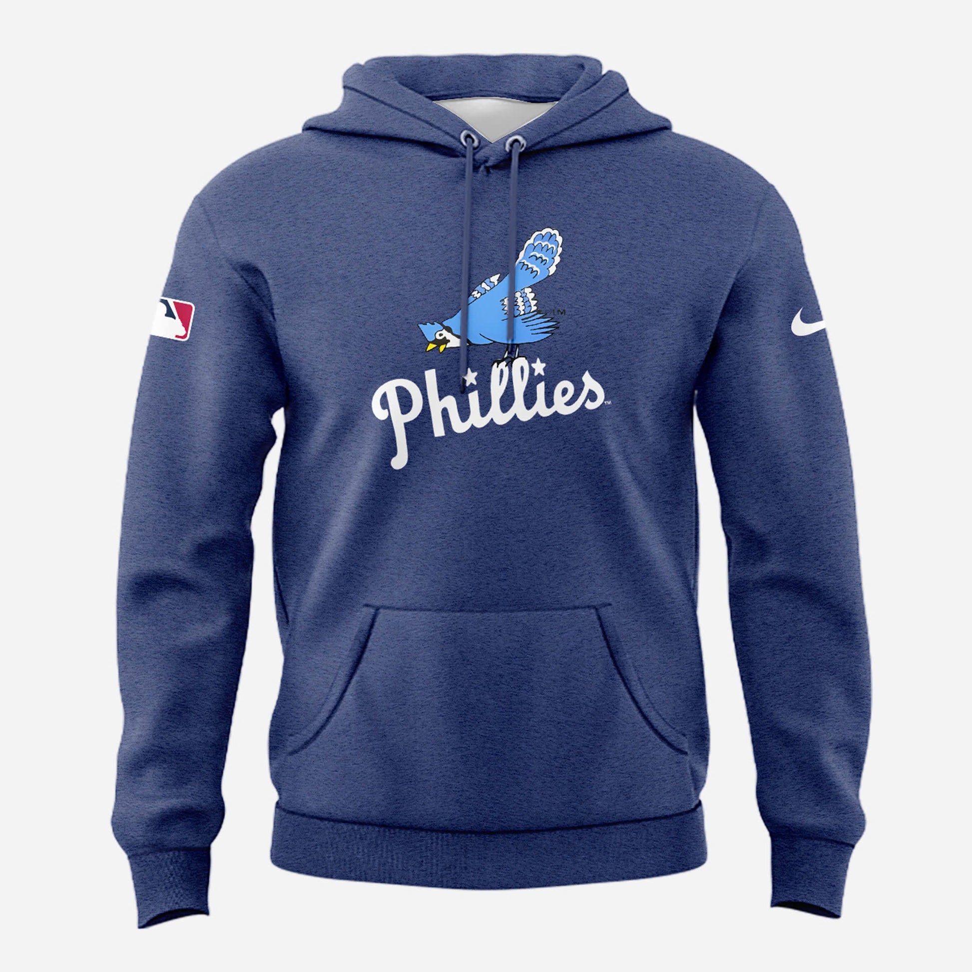Philadelphia Phillies  Navy Blue Jay Logo 40's Hoodie For Fans