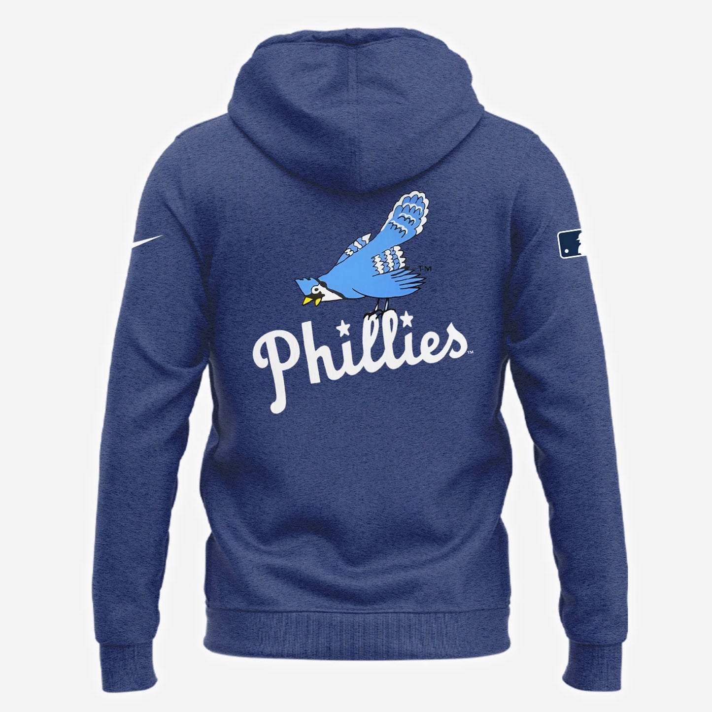 Philadelphia Phillies  Navy Blue Jay Logo 40's Hoodie For Fans