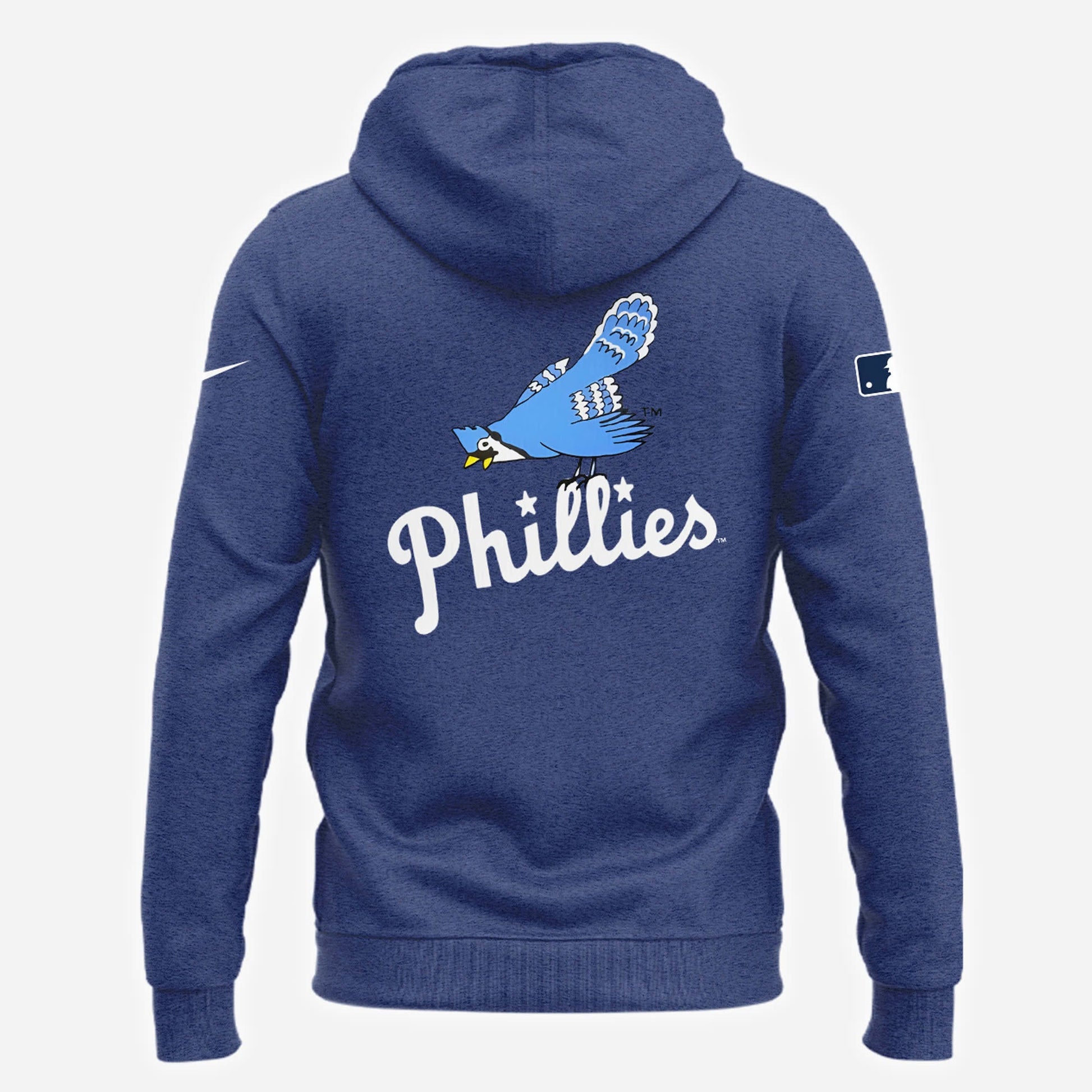Philadelphia Phillies  Navy Blue Jay Logo 40's Hoodie For Fans