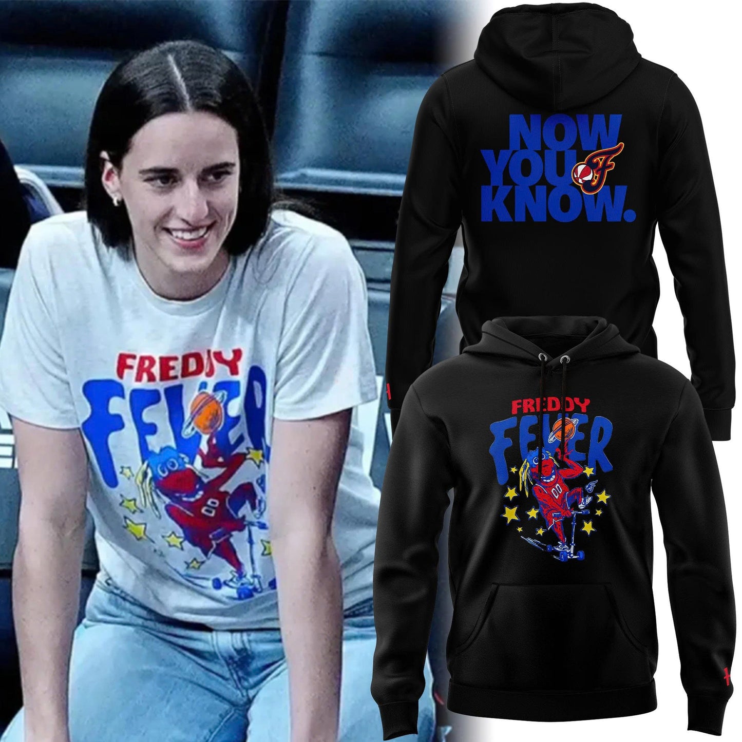 Exclusive Freddy Fever Logo Limited Edition Black Hoodie