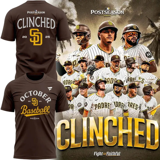 San Diego Padres October 2025 Postseason T-Shirt