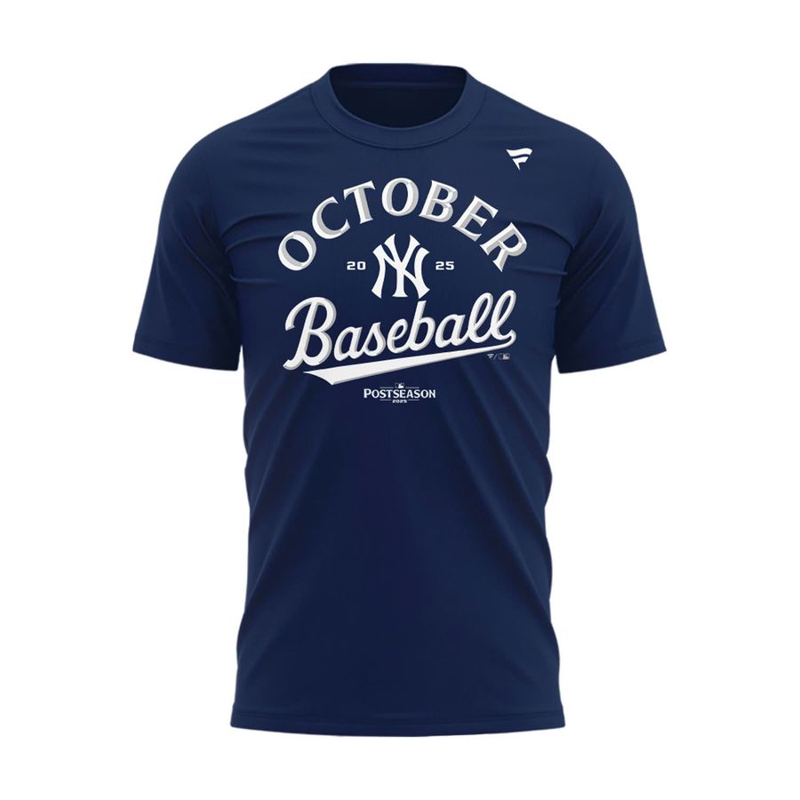 Special October Baseball Post Season 2025 NY Yankees T-Shirt