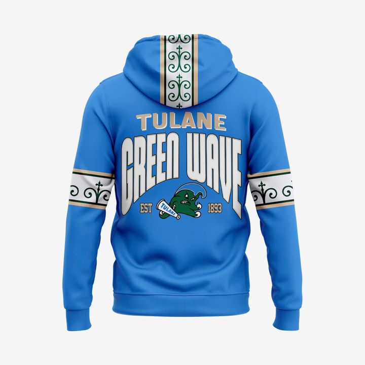 Tulane Green Wave Football City 2025 Edition Hoodie EST 2893