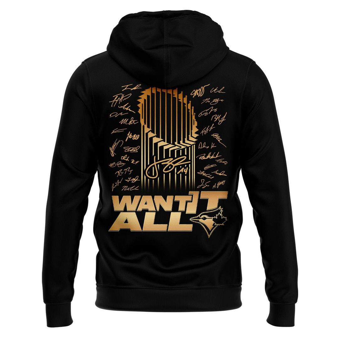 Toronto Blue Jays 2025 World Series Champions Limited Edition Combo Hoodie