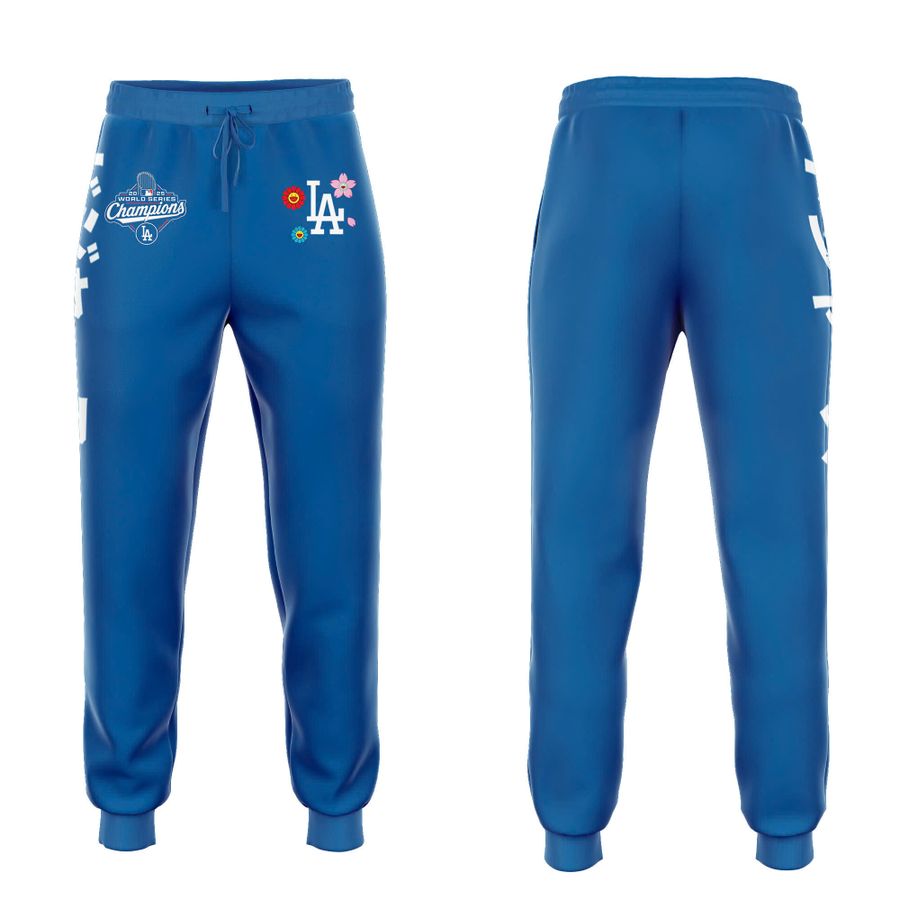 Los Angeles Dodgers x Takashi Murakami World Series Champions Blue Hoodie