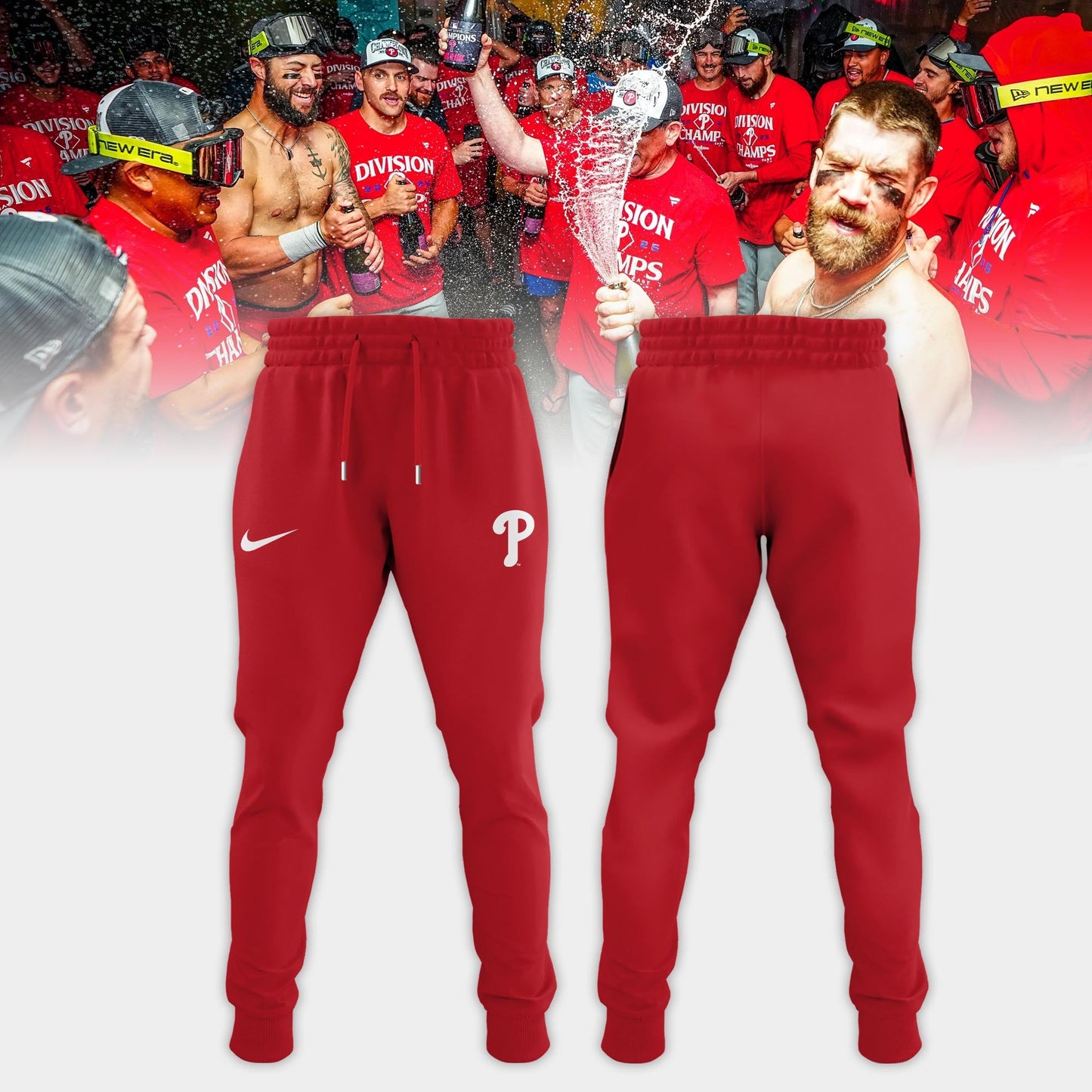 Philadelphia Phillies Hoodie BACK-TO-BACK NL EAST CHAMPIONS