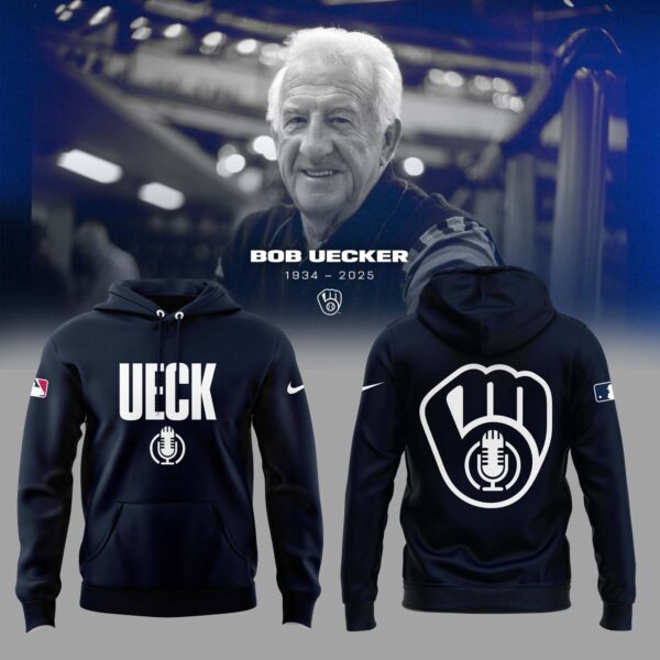 Milwaukee Brewers Honoring The Legend, Brewers icon & Baseball Hall of Famer Bob Uecker Hoodie