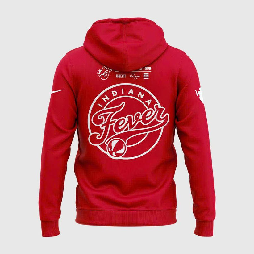 Now You Know Indiana Fever Hoodie WNBA Playoff 2025 Red