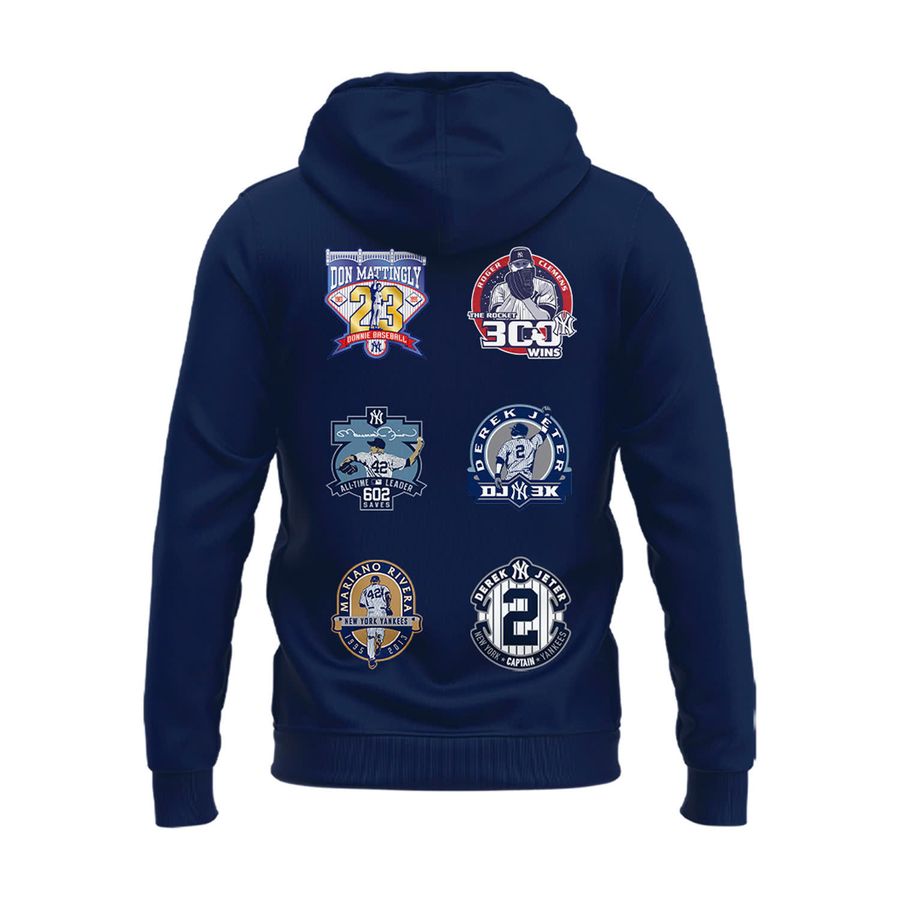 Special New October Baseball Old Patch Post Season 2025 Navy Hoodie