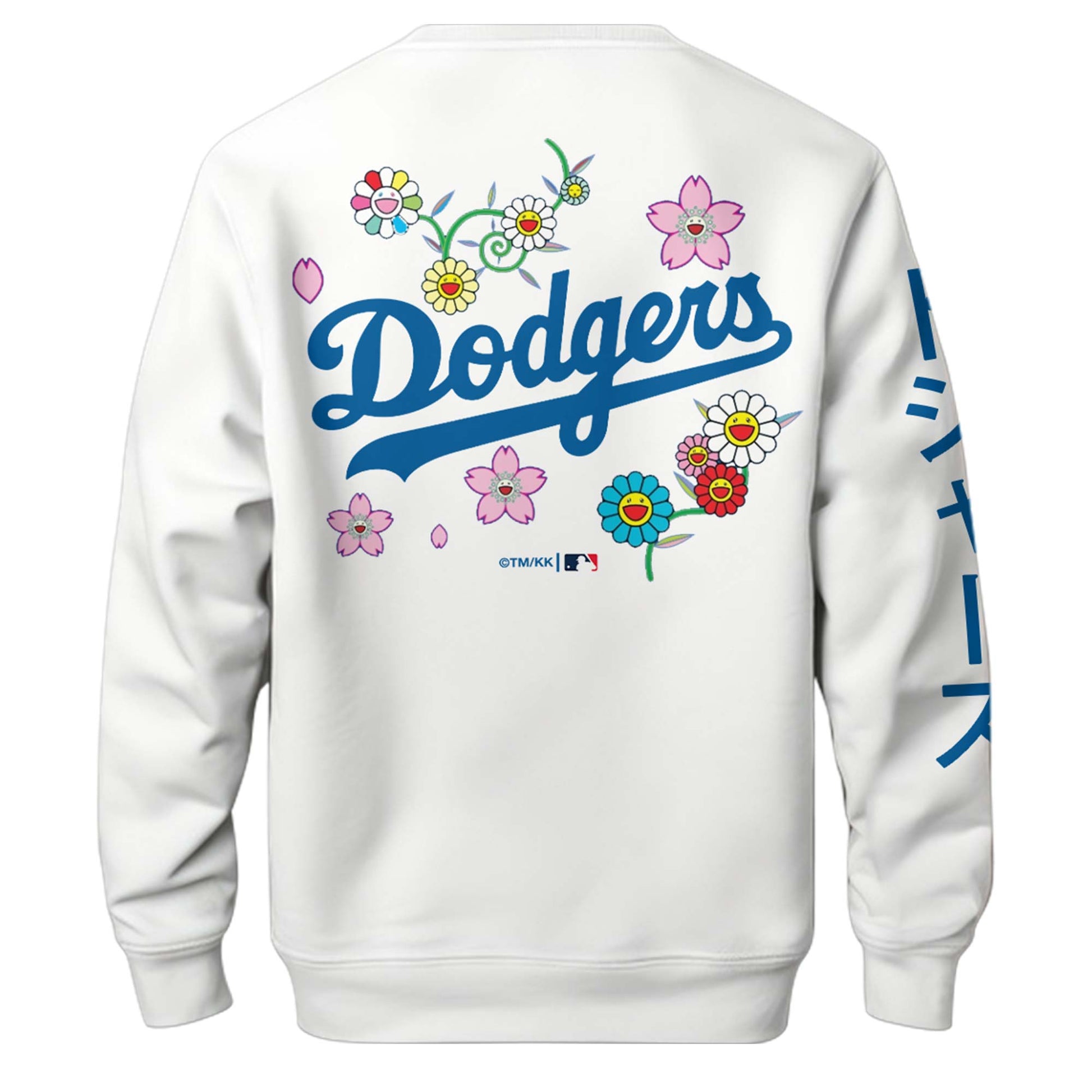Los Angeles Dodgers x Takashi Murakami World Series Champion 2025 White Sweatshirt