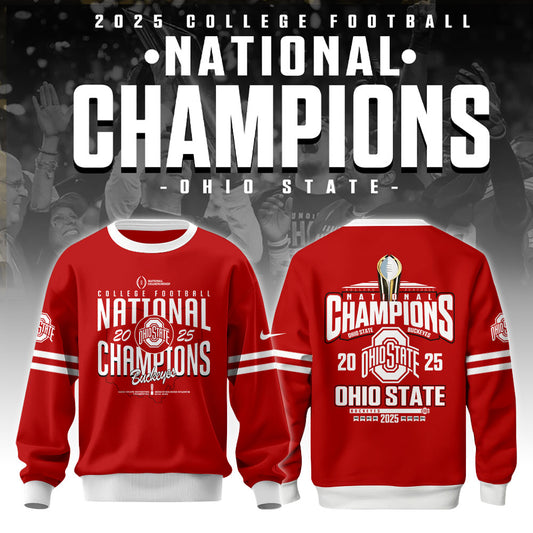 Ohio State NCAA National Champions Limited Edition Sweatshirt 2025 OSB18