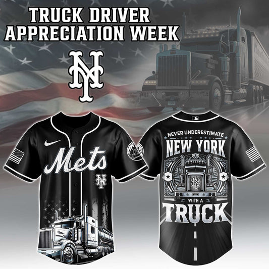 New York Mets Nation Truck Driver Appreciation Week Limited Edition Jersey 2025