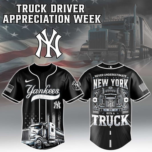 New York Yankees Nation Truck Driver Appreciation Week Limited Edition Jersey 2025