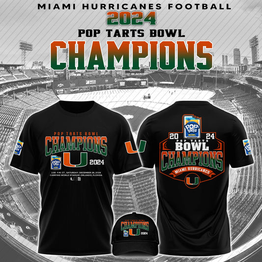 Miami Hurricanes Bowl Champion 2025 T-Shirt Limited Edition